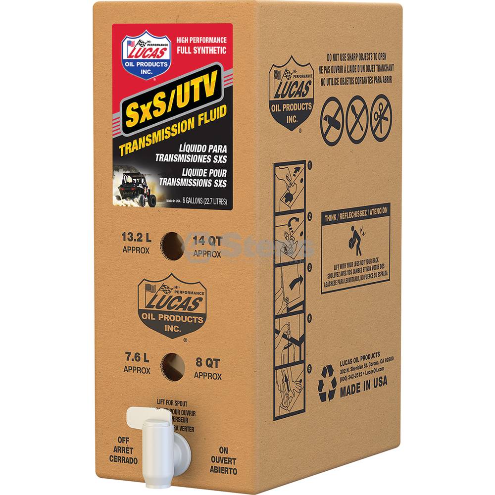 Lucas Oil Synthetic SxS Transmission Fluid 051-949